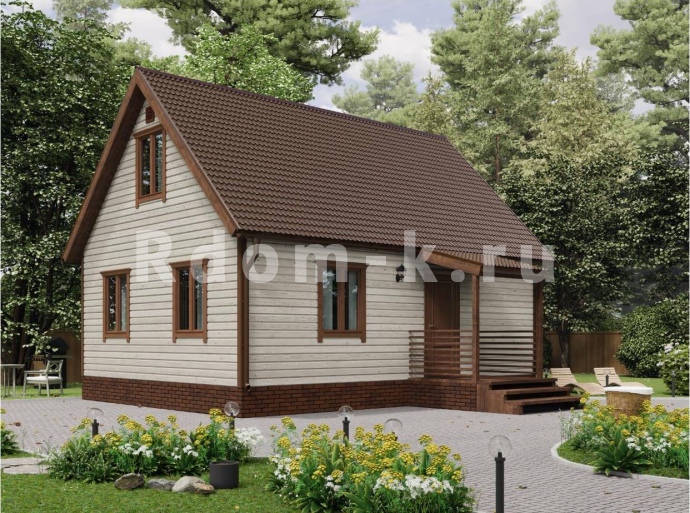 Дачный дом «Кедр» 6х8